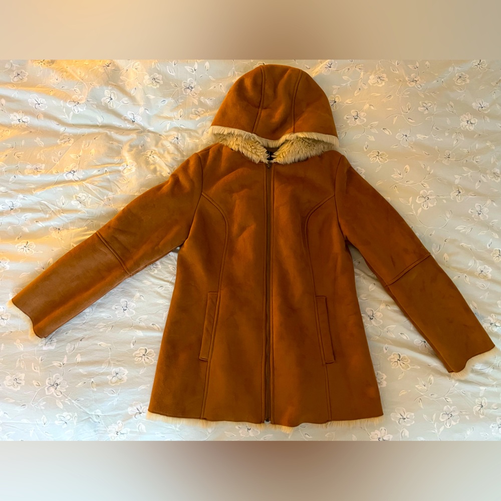 Tommy Hilfiger Shearling Coat: size S, from a smoke-free house. Barely worn.